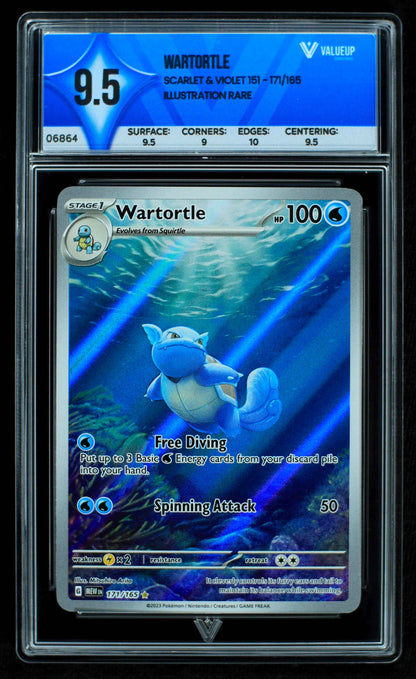 06864 WARTORTLE Grading Card