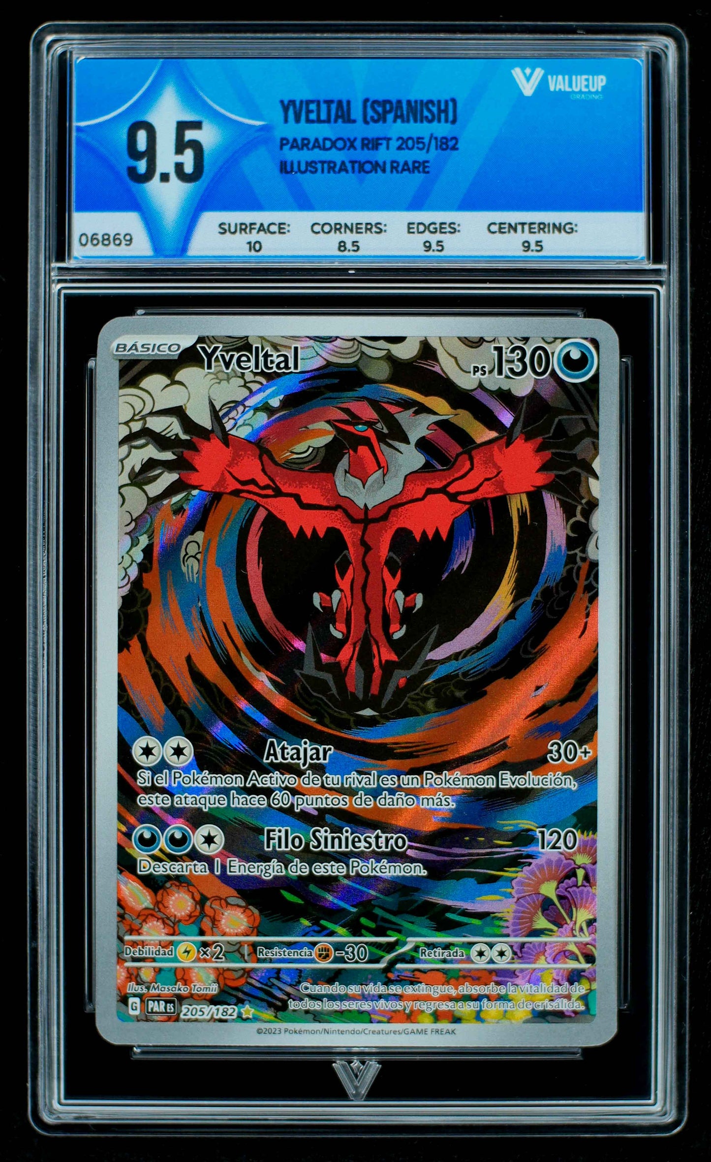 06869 YVELTAL (SPANISH) Grading Card