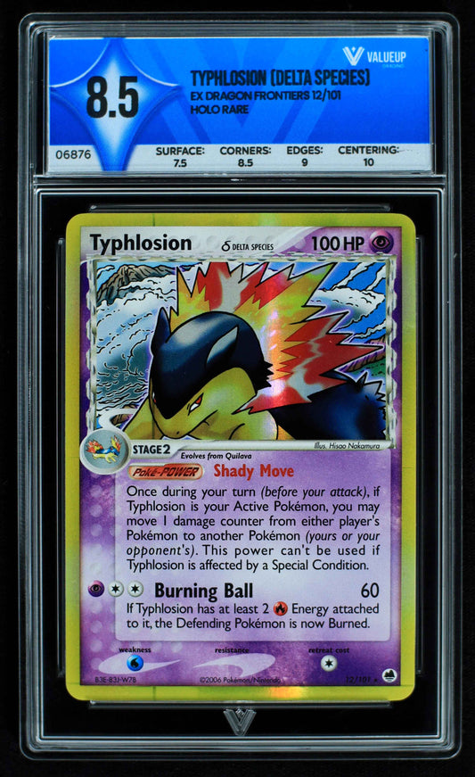 06876 TYPHLOSION (DELTA SPECIES) Grading Card