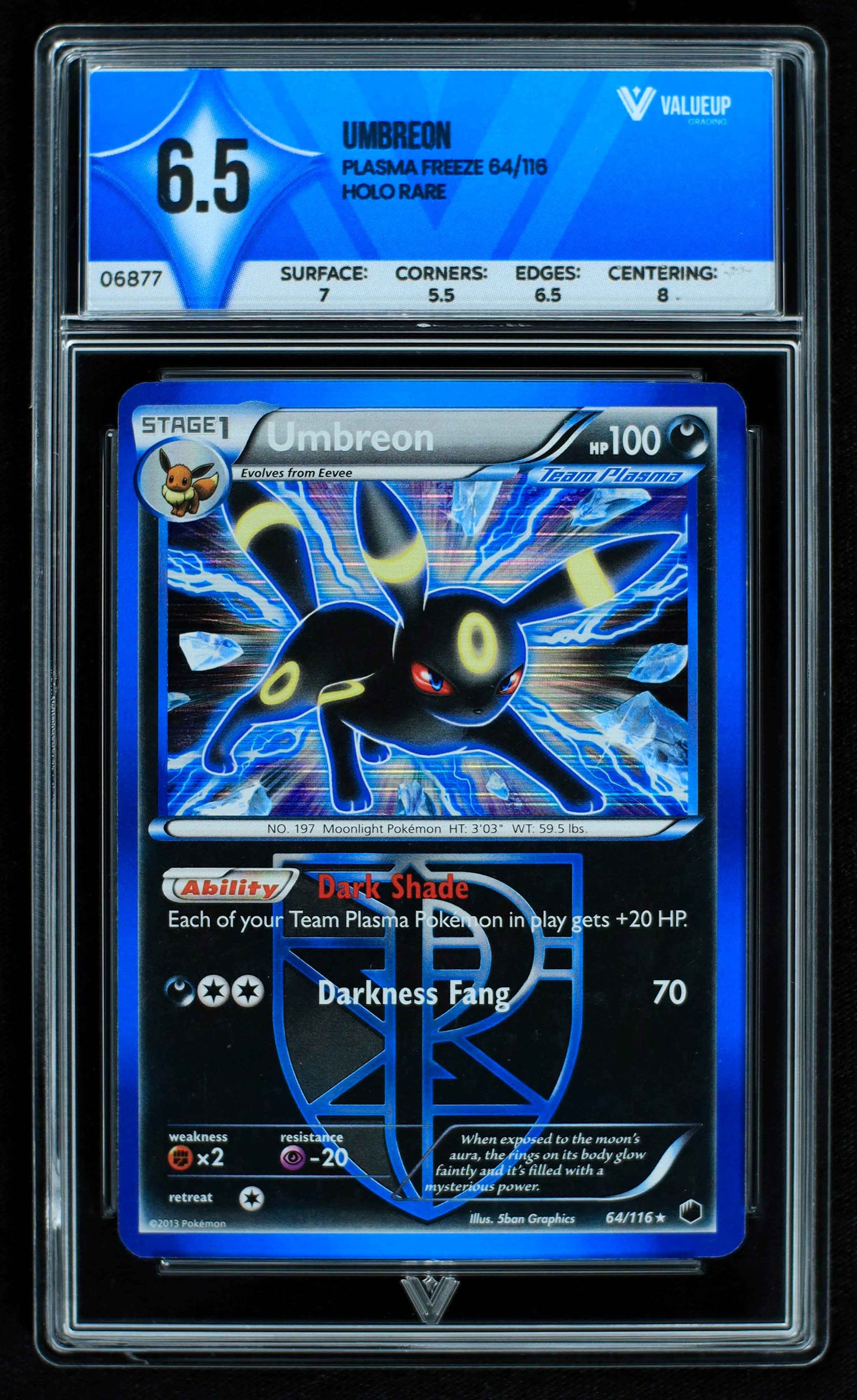 06877 UMBREON Grading Card