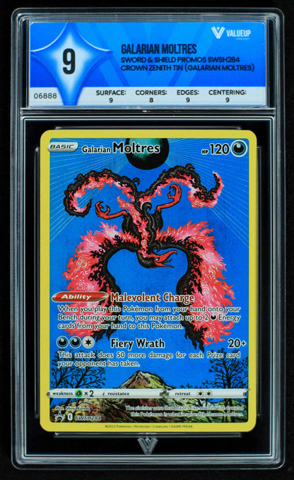 06888 GALARIAN MOLTRES Grading Card
