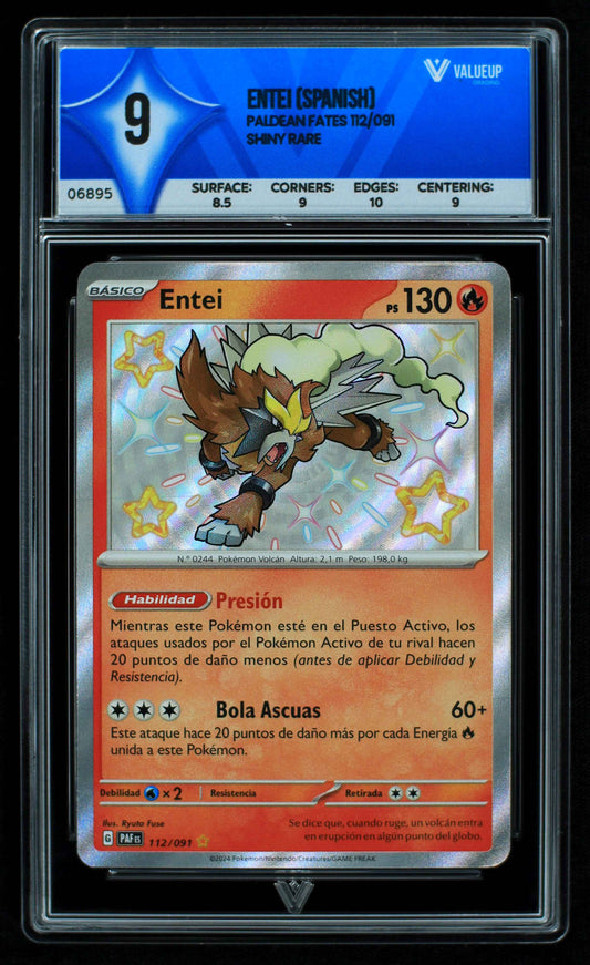 06895 ENTEI (SPANISH) Grading Card