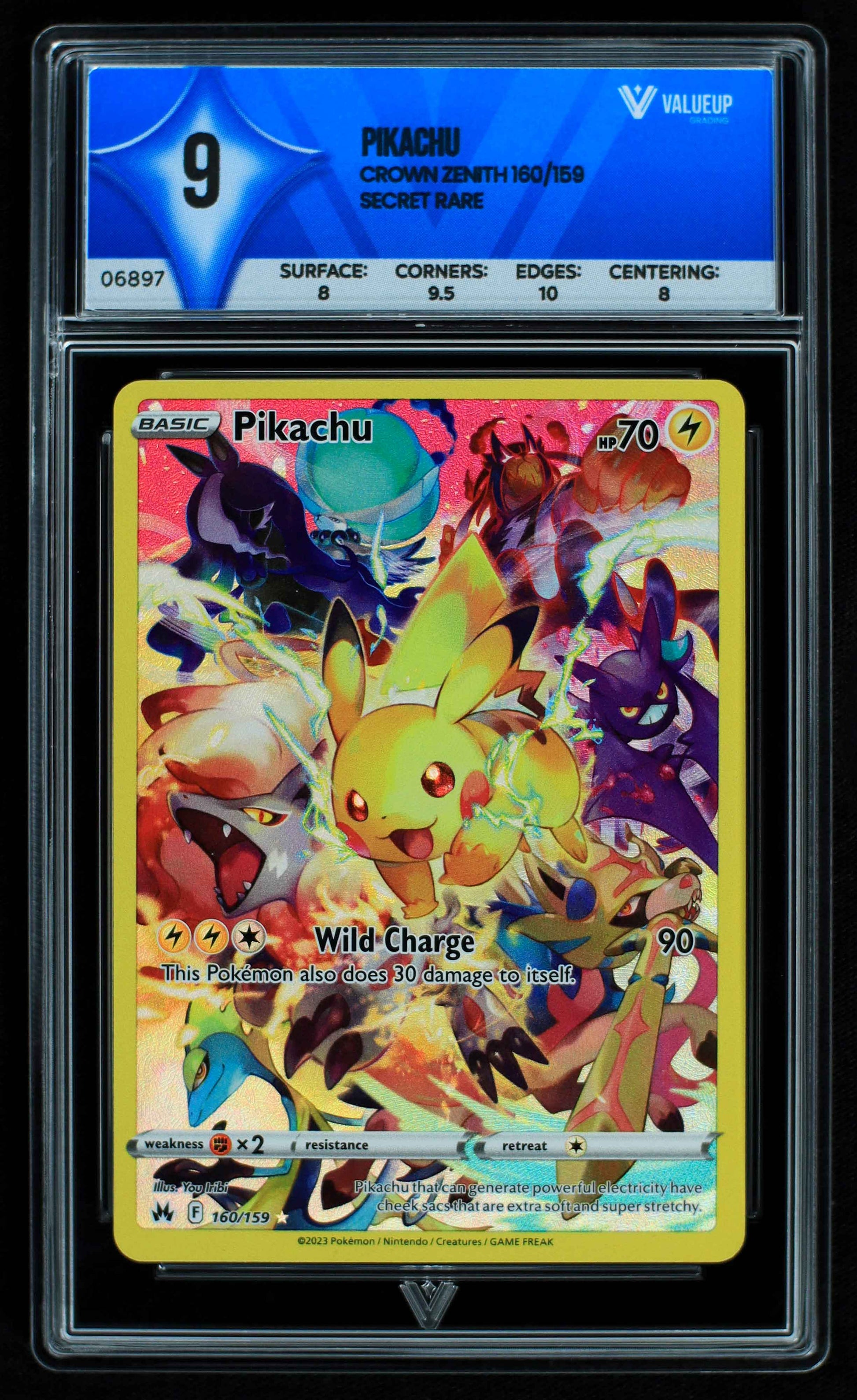 06897 PIKACHU Grading Card