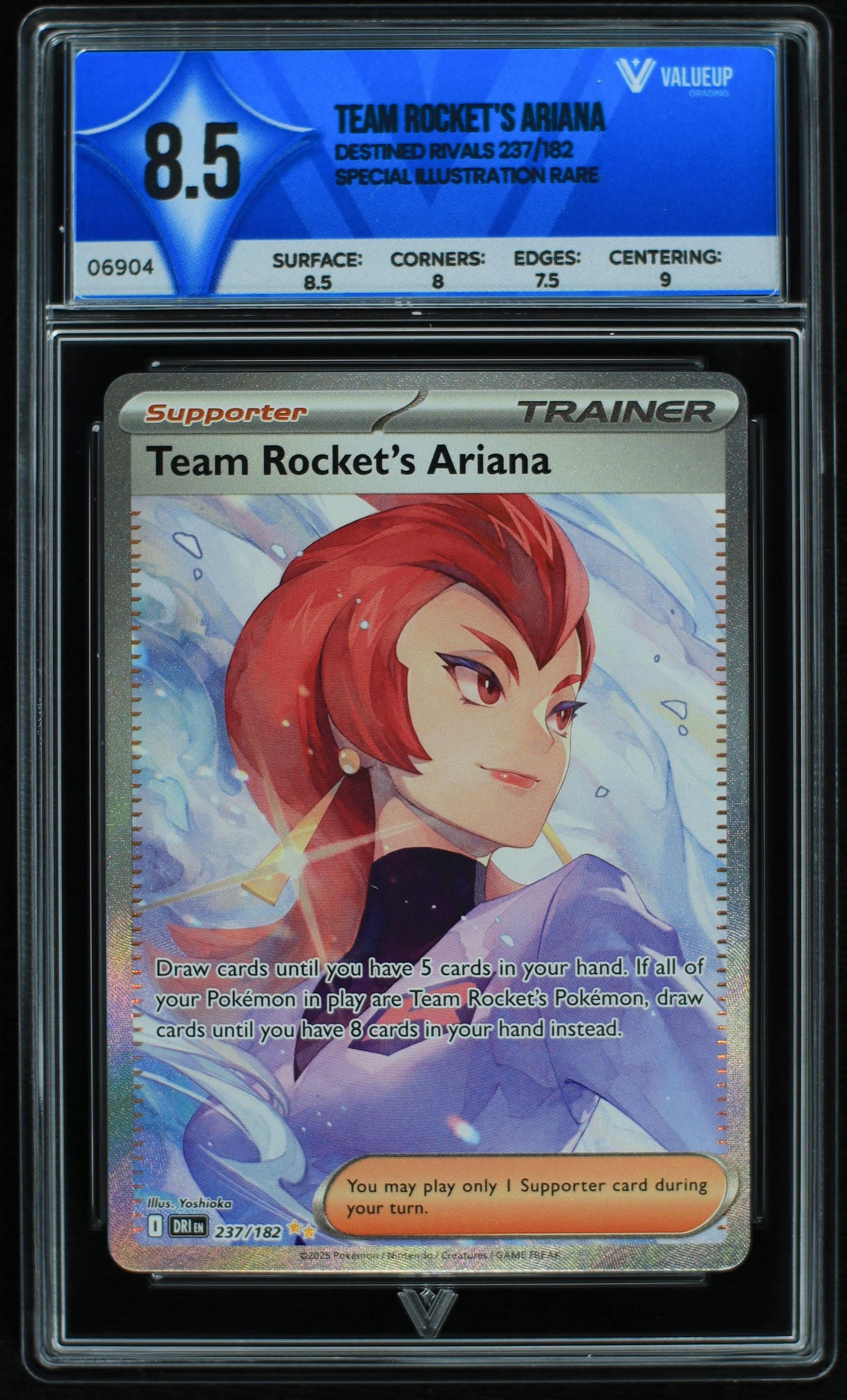 06904 TEAM ROCKET'S ARIANA Grading Card