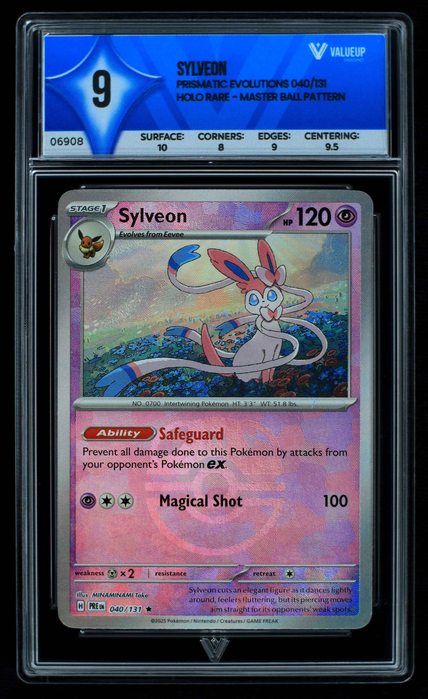 06908 SYLVEON Grading Card