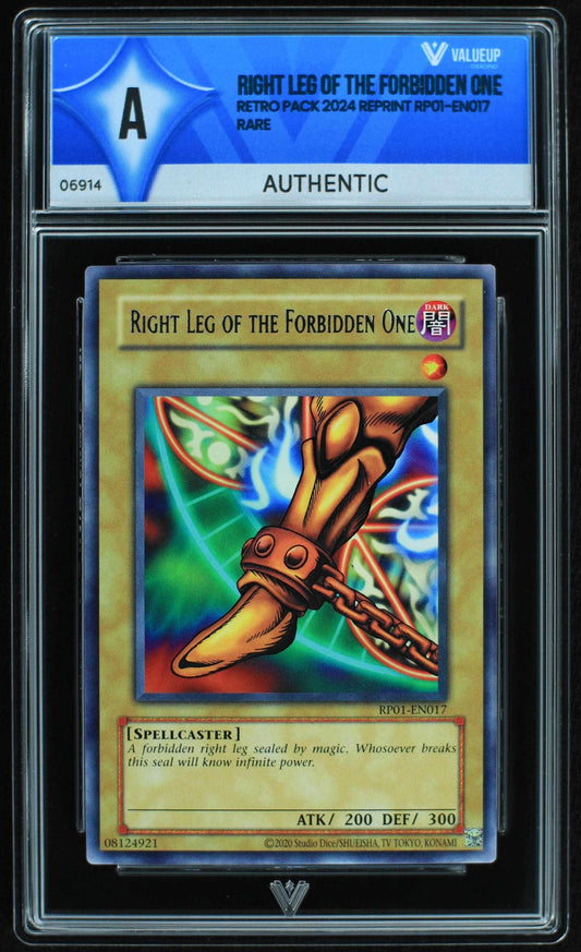 06914 RIGHT LEG OF THE FORBIDDEN ONE Grading Card