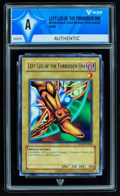 06915 LEFT LEG OF THE FORBIDDEN ONE Grading Card