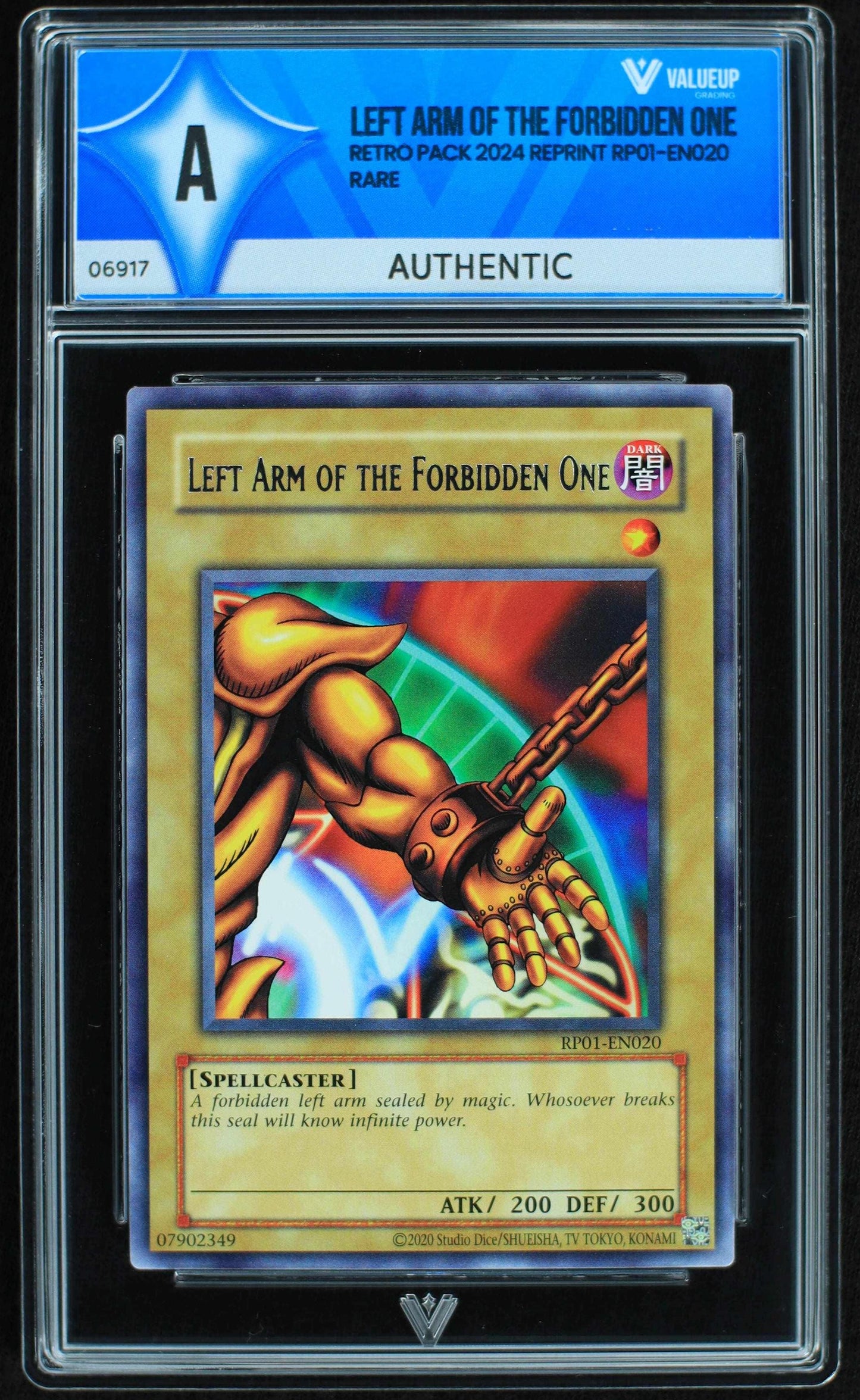 06917 LEFT ARM OF THE FORBIDDEN ONE Grading Card