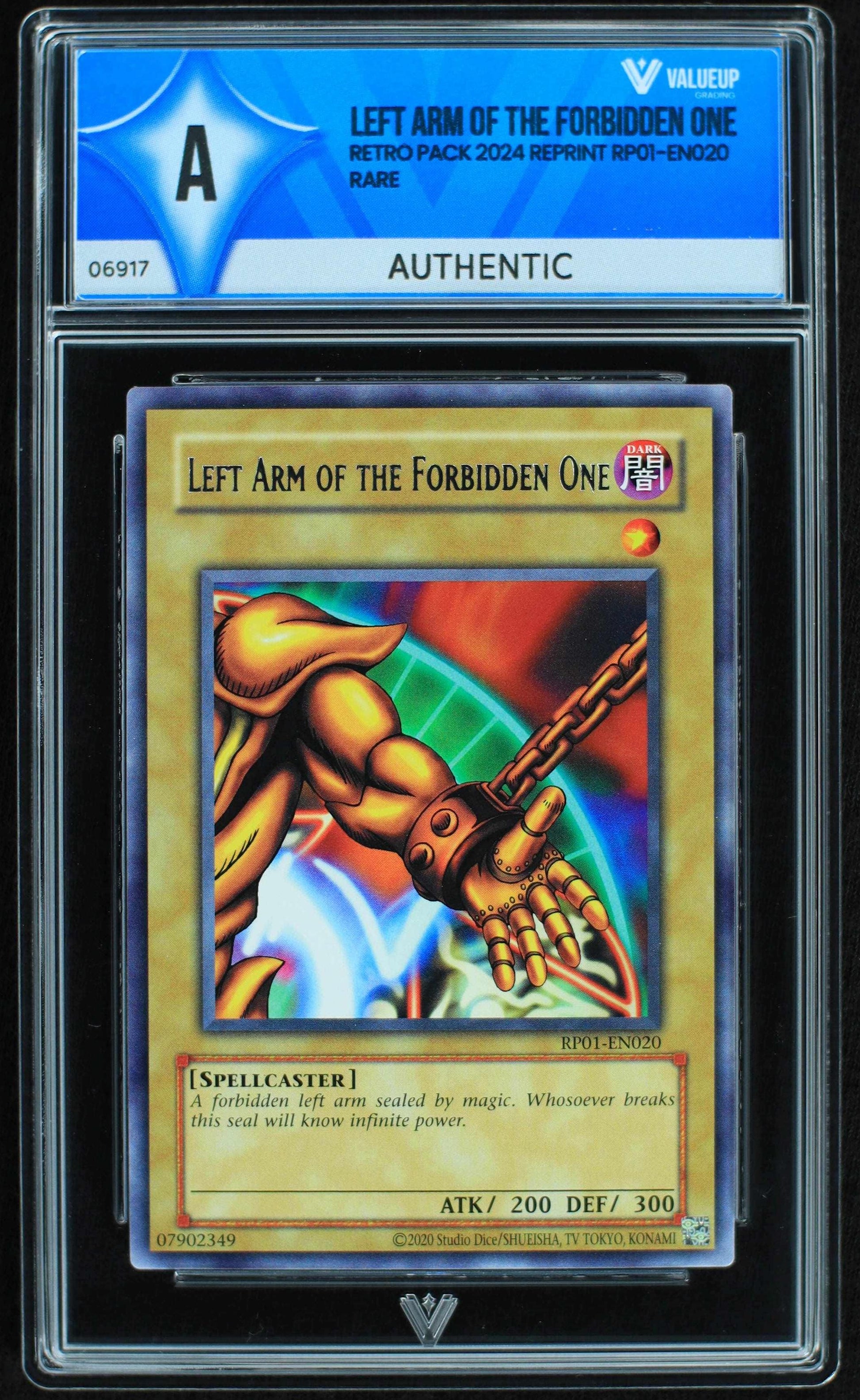 06917 LEFT ARM OF THE FORBIDDEN ONE Grading Card
