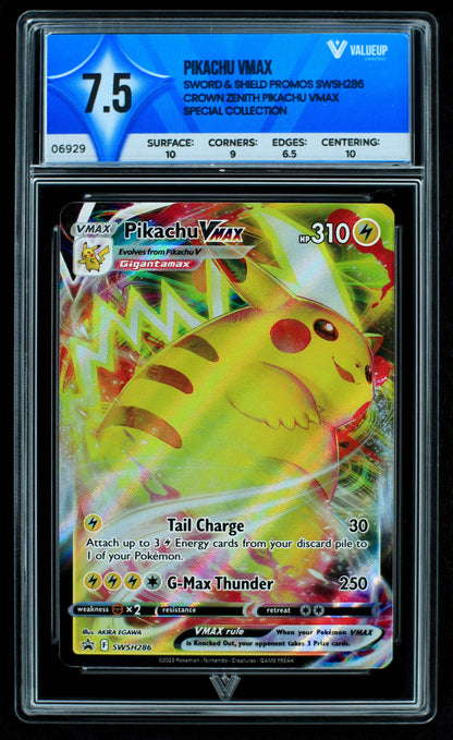 06929 PIKACHU VMAX Grading Card
