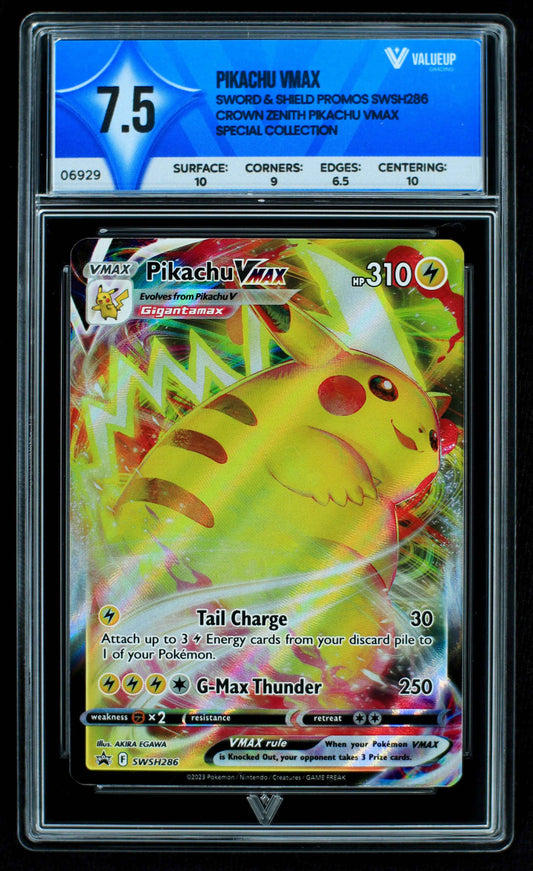 06929 PIKACHU VMAX Grading Card