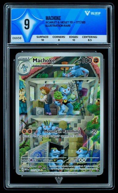 06938 MACHOKE Grading Card