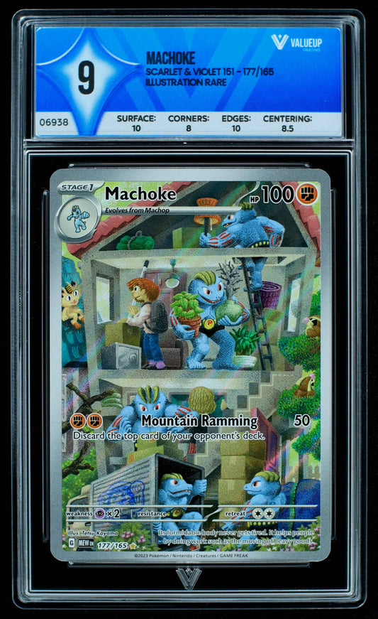 06938 MACHOKE Grading Card