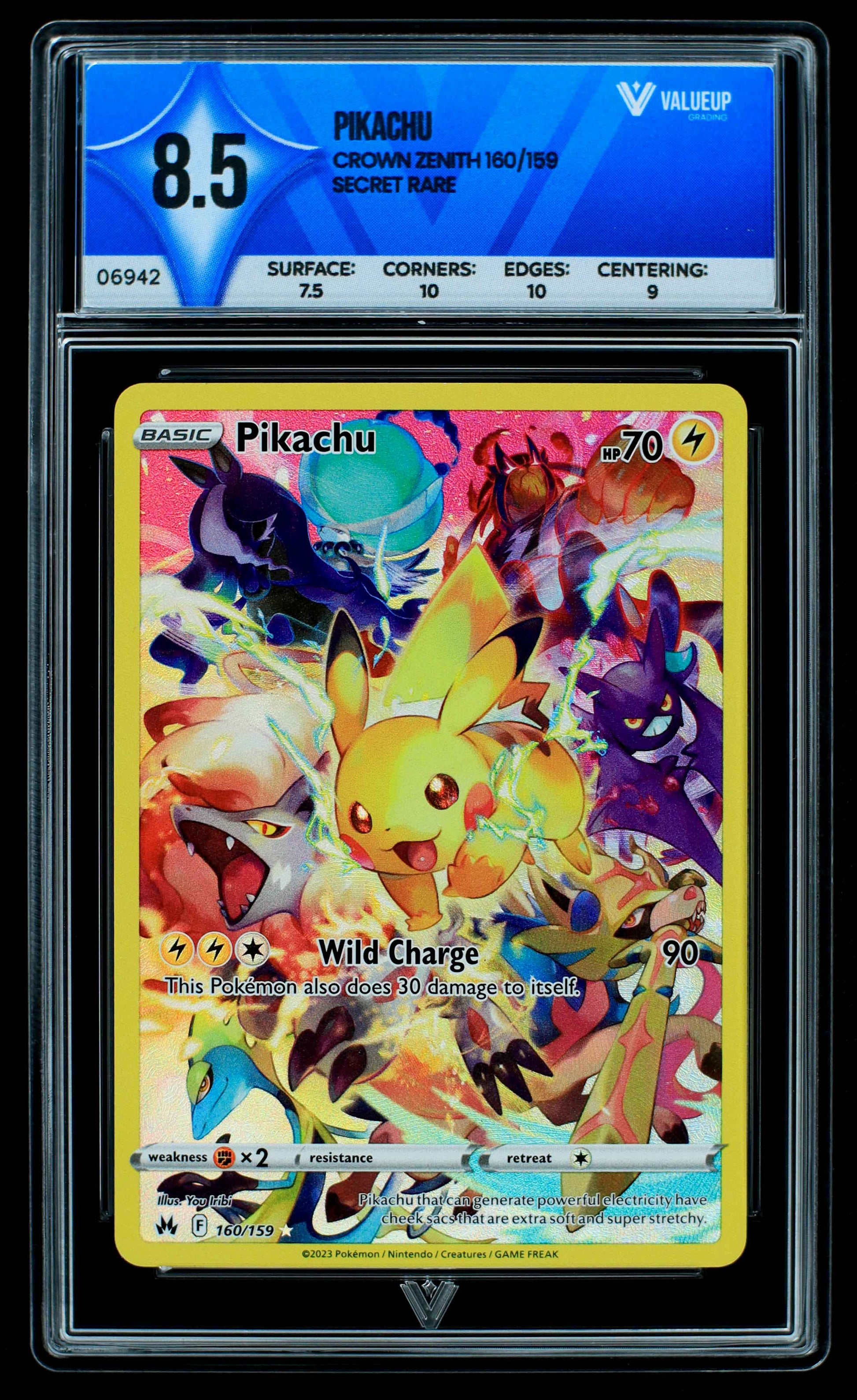 06942 PIKACHU Grading Card
