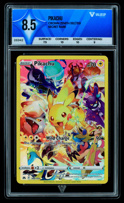 06942 PIKACHU Grading Card