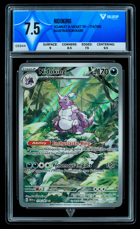 06944 NIDOKING Grading Card