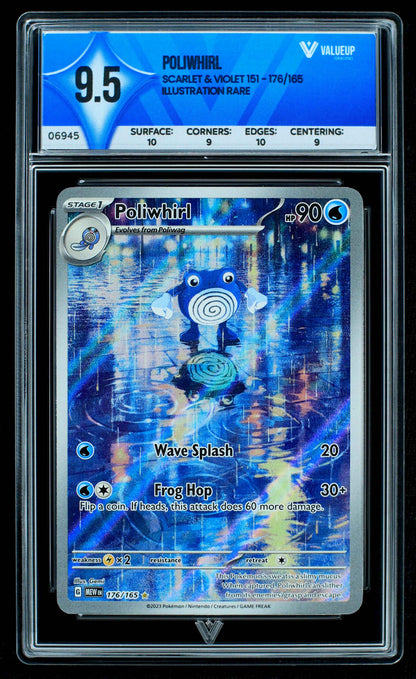 06945 POLIWHIRL Grading Card