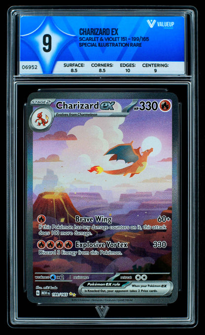 06952 CHARIZARD EX Grading Card