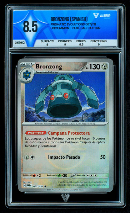 06962 BRONZONG (SPANISH) Grading Card