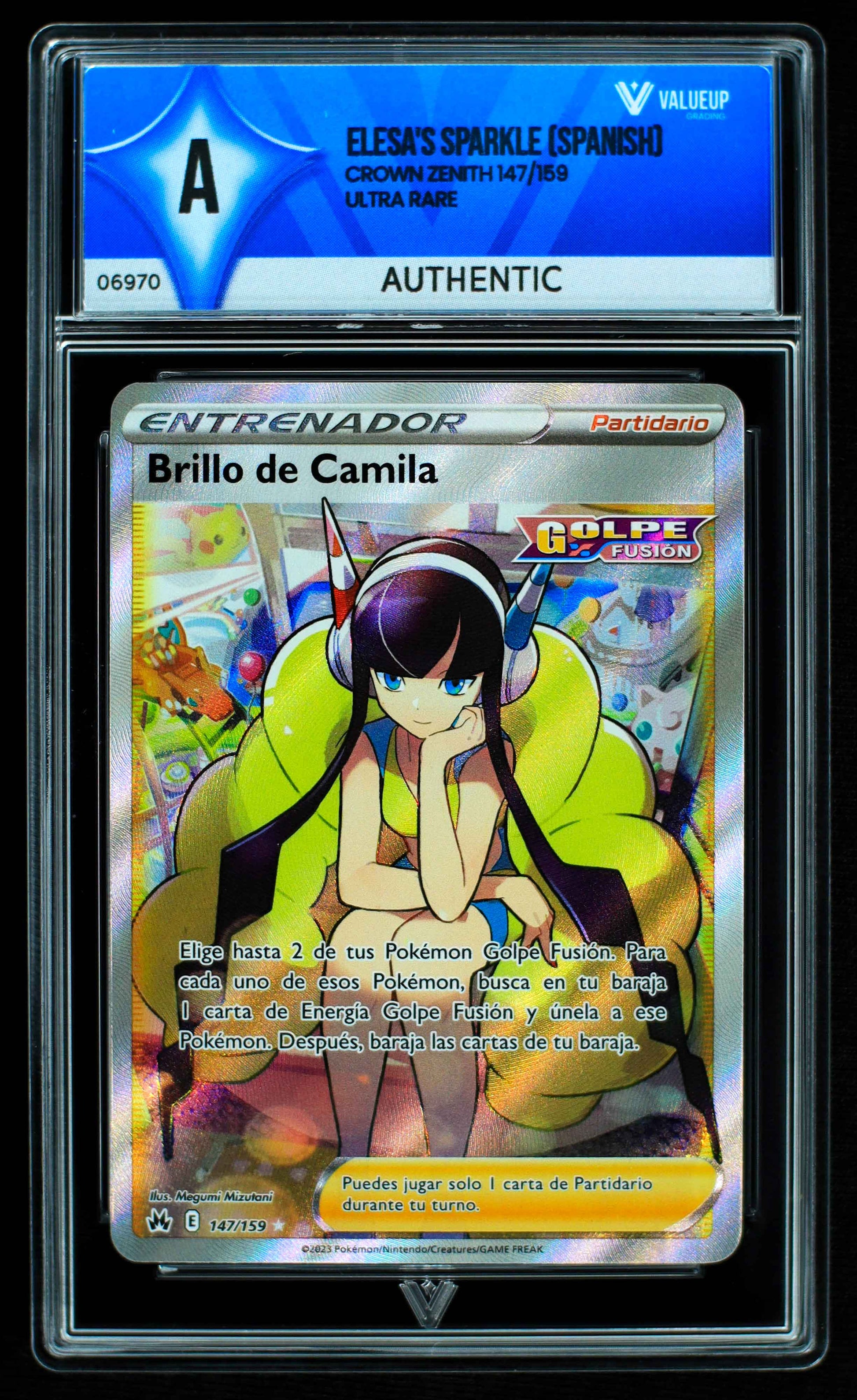 06970 ELESA'S SPARKLE (SPANISH) Grading Card