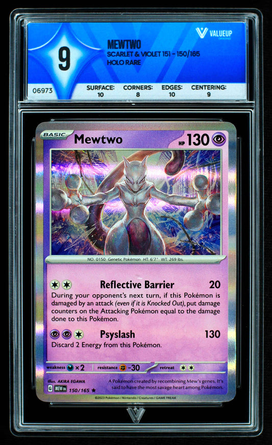06973 MEWTWO Grading Card