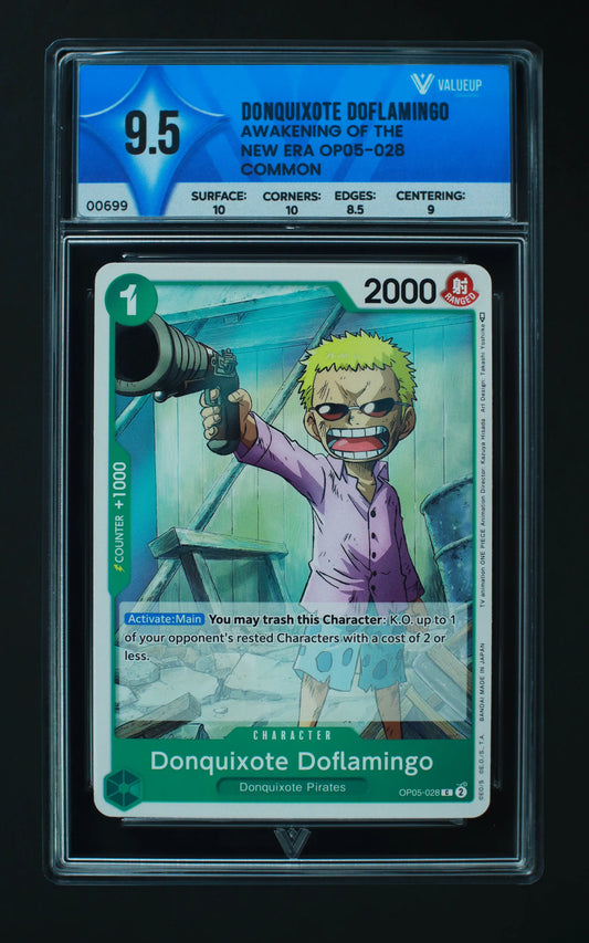 00699 DONQUIXOTE DOFLAMINGO Grading Card