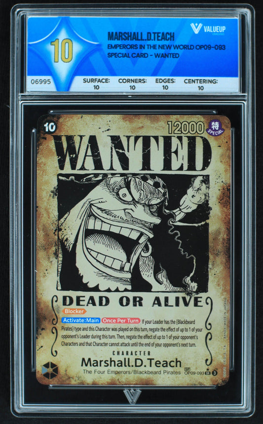 06995 MARSHALL.D.TEACH Grading Card