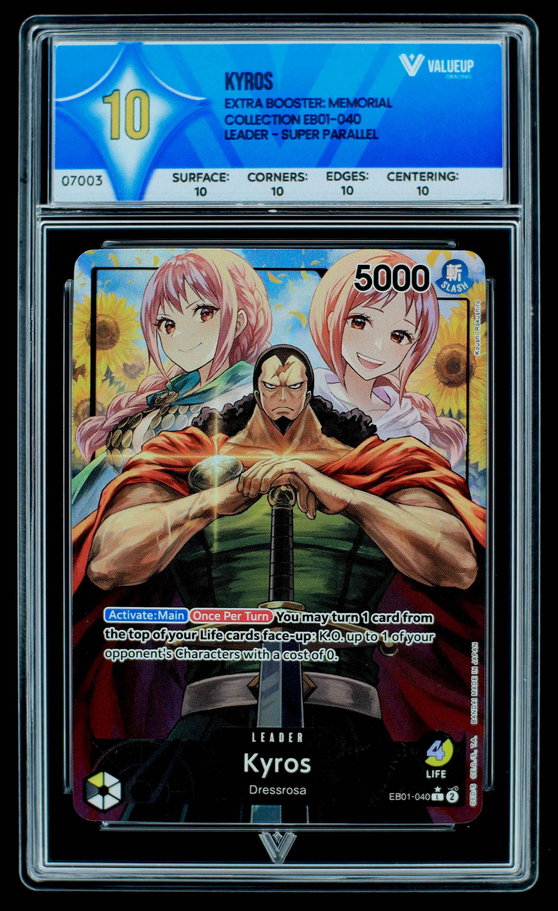 07003 KYROS Grading Card