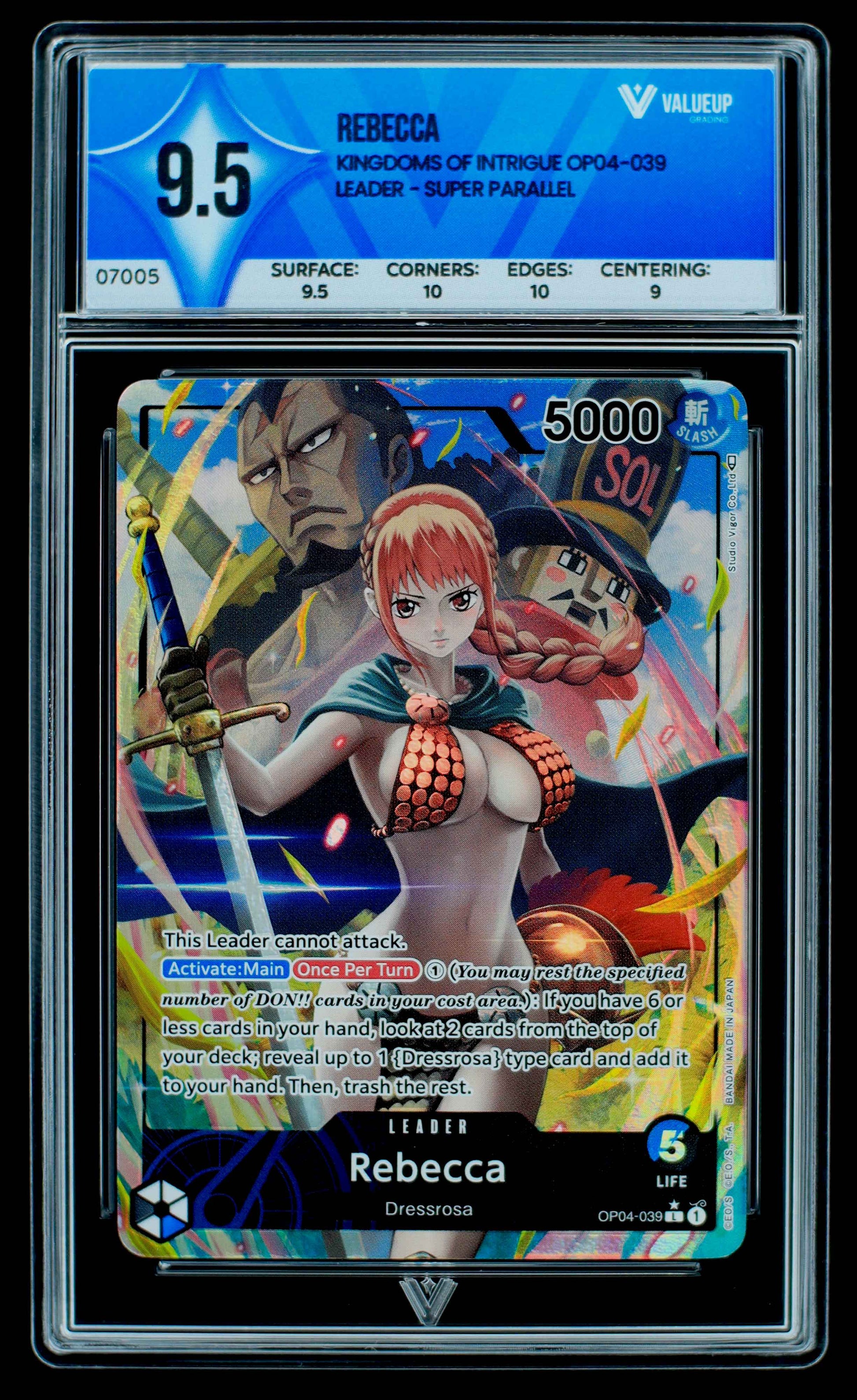 07005 REBECCA Grading Card