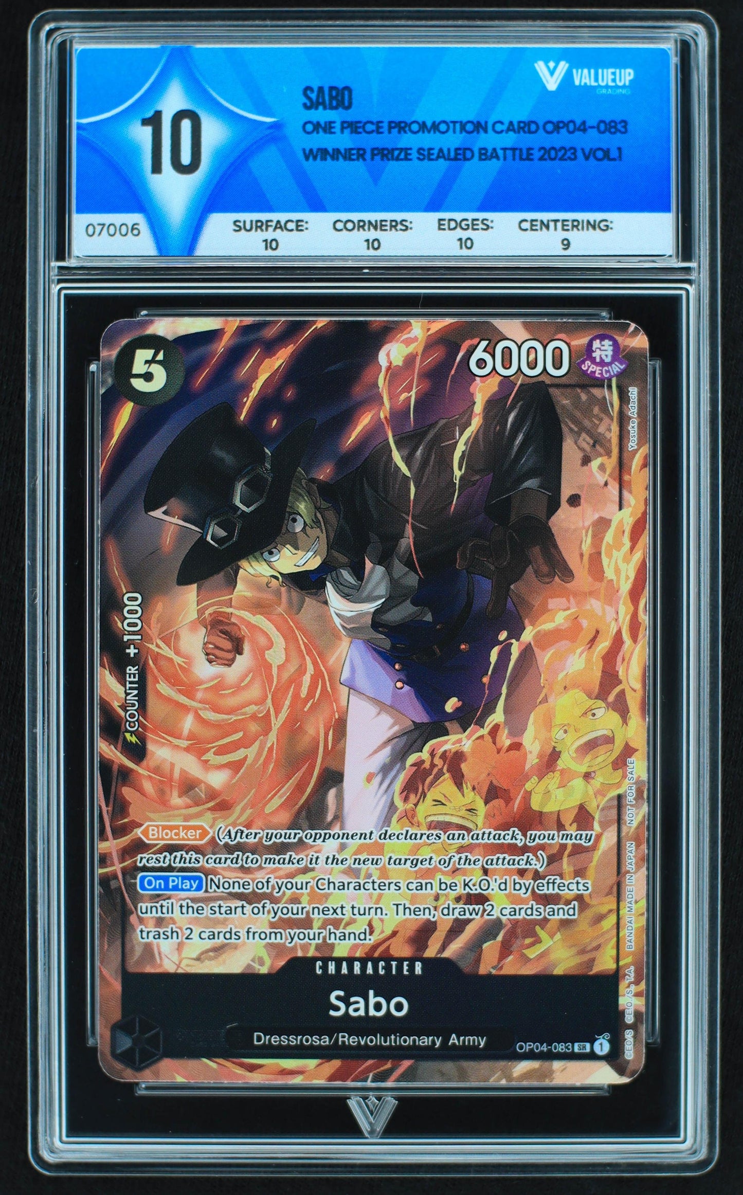 07006 SABO Grading Card