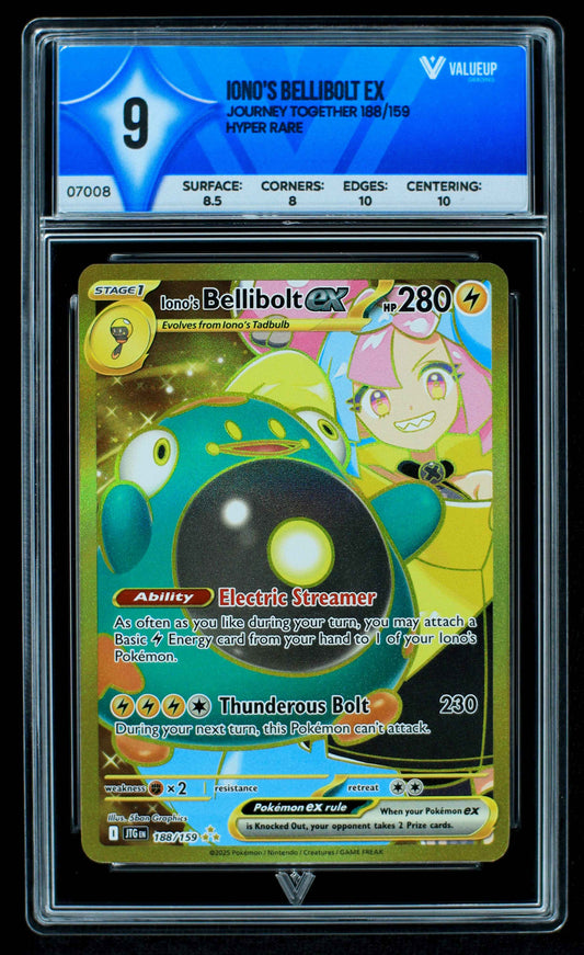 07008 IONO'S BELLIBOLT EX Grading Card