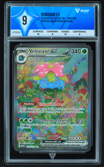 07009 VENUSAUR EX Grading Card