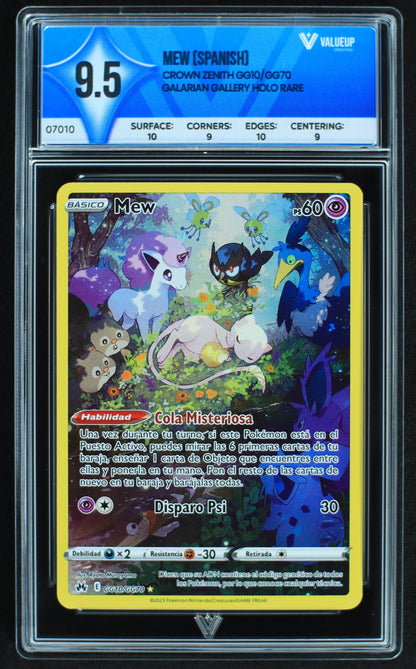 07010 MEW (SPANISH) Grading Card