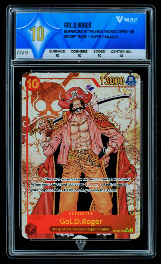 07013 GOL.D.ROGER Grading Card