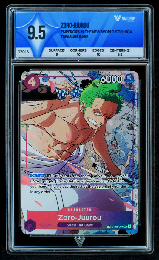 07015 ZORO-JUUROU Grading Card