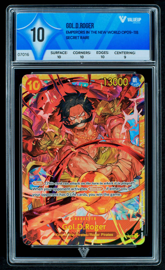 07016 GOL.D.ROGER Grading Card