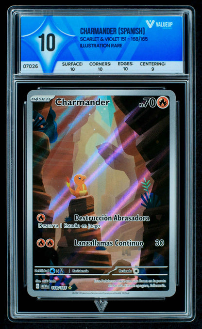 07026 CHARMANDER (SPANISH) Grading Card