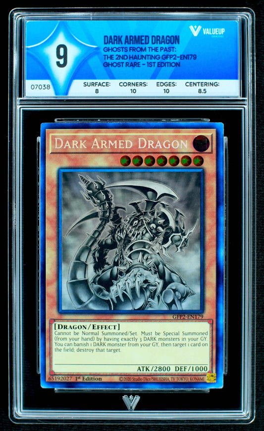 07038 DARK ARMED DRAGON Grading Card