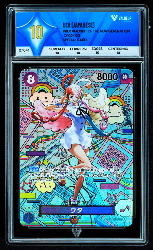 07041 UTA (JAPANESE) Grading Card
