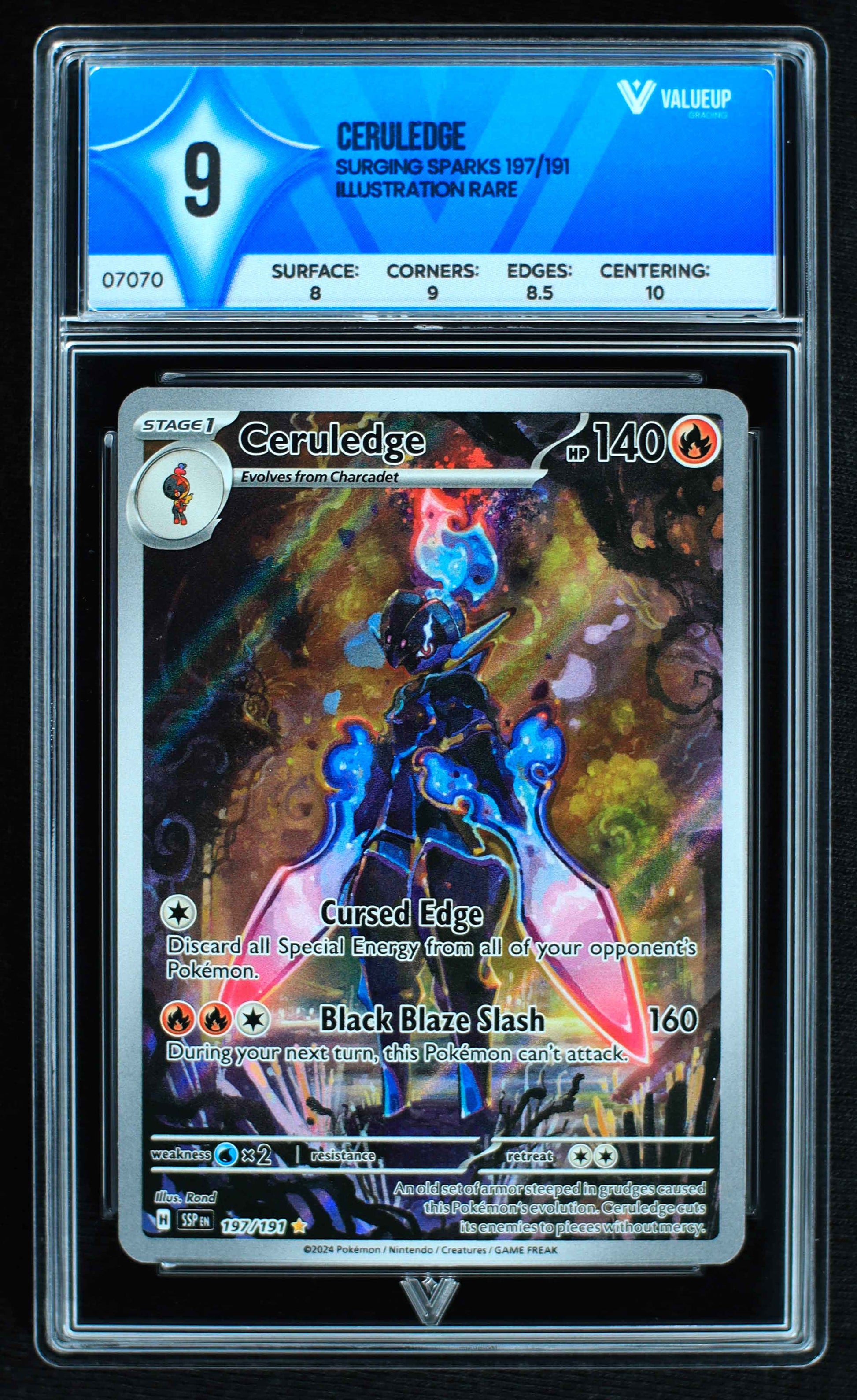 07070 CERULEDGE Grading Card