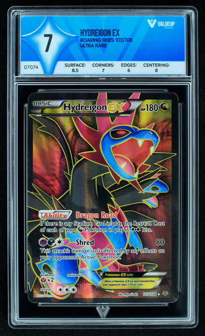 07074 HYDREGION EX Grading Card
