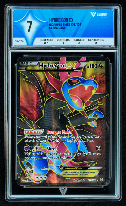 07074 HYDREGION EX Grading Card