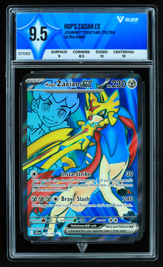 07080 HOP'S ZACIAN EX Grading Card