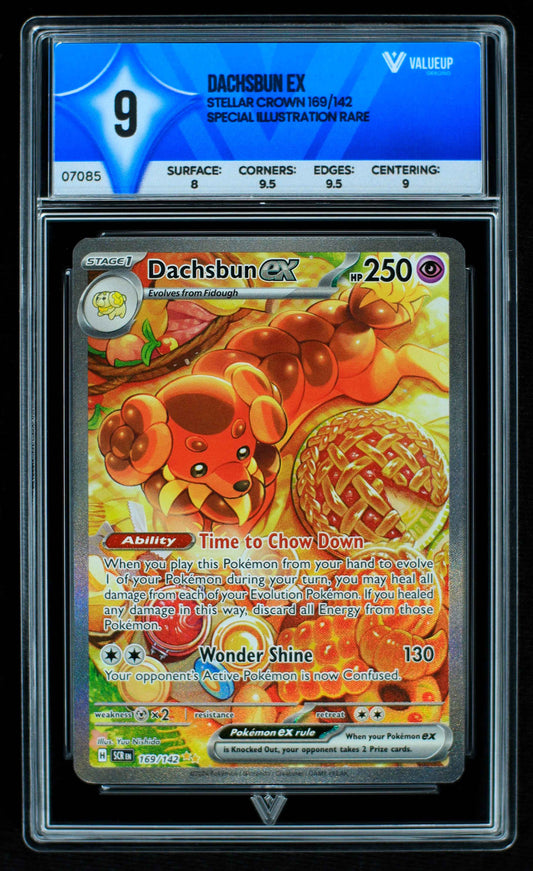 07085 DACHSBUN EX Grading Card