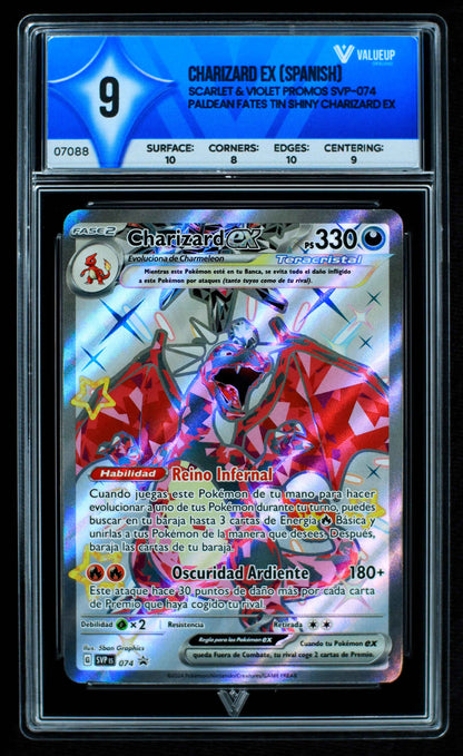 07088 CHARIZARD EX (SPANISH) Grading Card