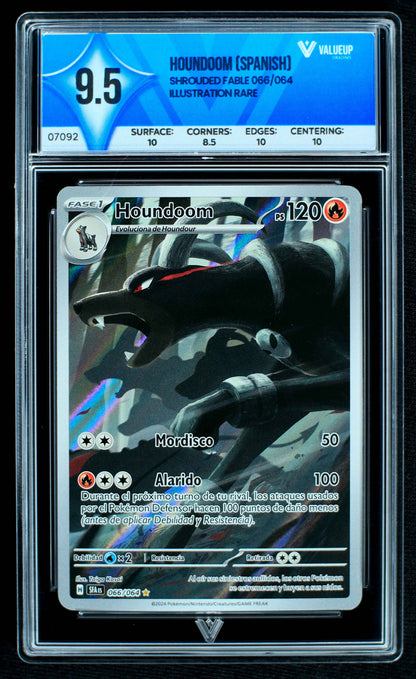 07092 HOUNDOOM (SPANISH) Grading Card