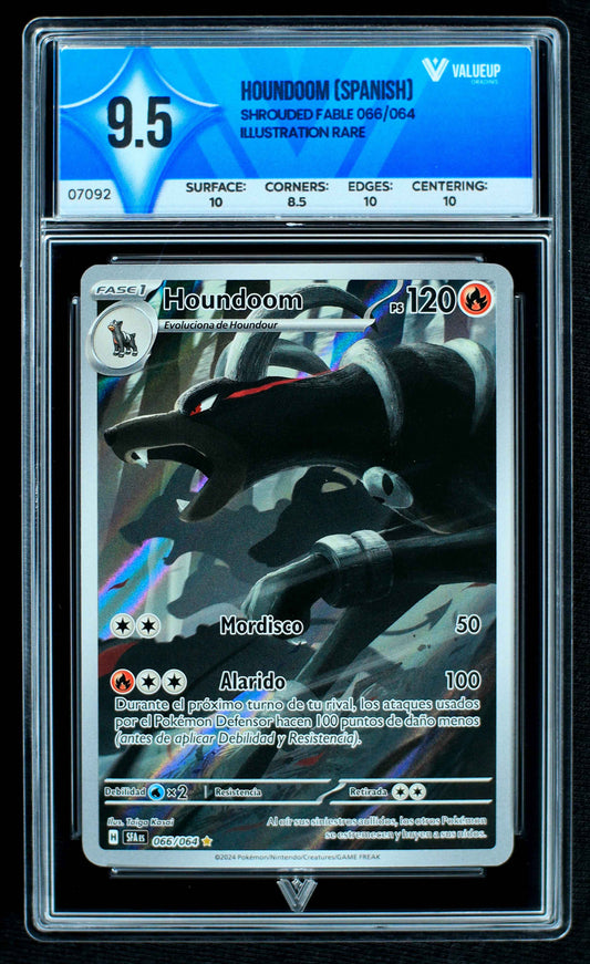 07092 HOUNDOOM (SPANISH) Grading Card