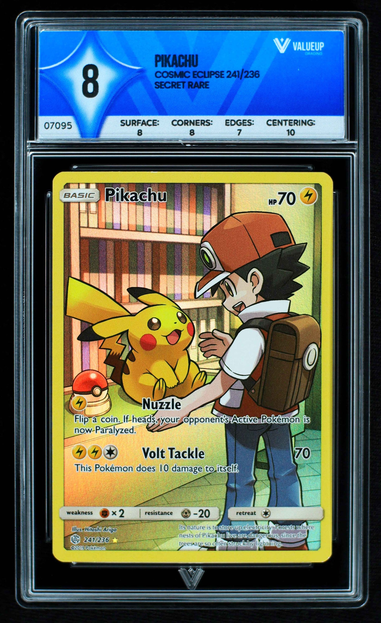 07095 PIKACHU Grading Card