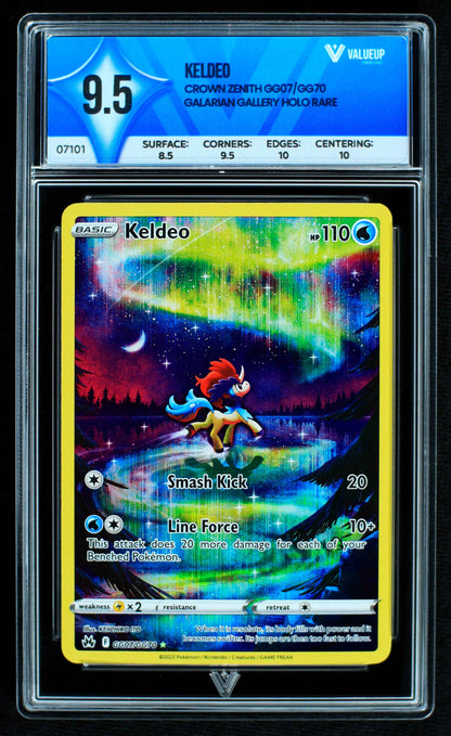 07101 KELDEO Grading Card