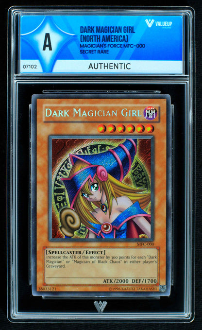 07102 DARK MAGICIAN GIRL (NORTH AMERICA) Grading Card